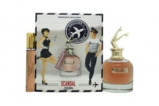 JEAN PAUL GAULTIER SCANDAL GIFT SET EDP 80ML + EDP 20ML - WOMEN'S FOR HER. NEW