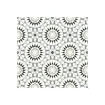 Décoweb - Sol Vinyle Style - Carreaux de ciment motif mosaïque noir - Rouleau de 2m x 5m