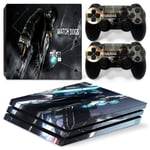 Kit De Autocollants Skin Decal Pour Console De Jeu Ps4 Pro Corps Complet Final Fantasy Vii,T1tn-P4pro-1251