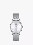 Tissot T1432101101100 Women's Everytime Mesh Bracelet Strap Watch, Silver