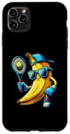 Coque pour iPhone 11 Pro Max Banane Tennis Cool Lunettes Casquette Gants