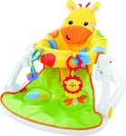 Fisher-Price DJD81 Giraffe Sit-Me-Up Floor Seat, Portable Baby Chair or Seat wit