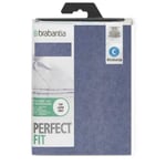 Brabantia Ironing Board Cover - Size C - Neutral - 124cm x 45cm - Denim Blue