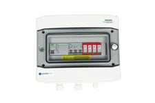 EMITER EM-285_AC AC-skåp, IP65, SPD AC Dehn typ 2, överströmsskydd 20A 3-F, RCD typ A 40A/300mA