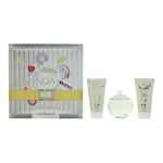 Cacharel Womens Noa Eau de Toilette 100ml + Body Lotion 2 x 50ml Gift Set for Her - One Size