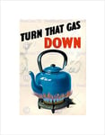 Wee Blue Coo PUBLIC INFORMATION ECONOMY GAS USE KETTLE BOIL WATER SAVE ENERGY PRINT B12X10123