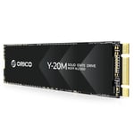 ORICO 128Go M.2 2280 SATA SSD, SATA III 6Gbps M2 SSD avec Clé B+M, 500MB/s Disque Dur Interne pour Ordinateur de Bureau/Portable - Y20M