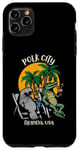 Coque pour iPhone 11 Pro Max Polk City Florida USA Manaté et alligator