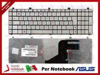 Clavier Ordinateur Portable ASUS N55 N55SL N55SF N75 (Argent)