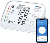 Beurer BM57 Upper Arm Blood Pressure Monitor, Large Cuff Up to 43 cm for Health