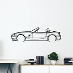 Shape Paris - Z4 m E85 - décoration murale en métal - Silhouette de voiture, Œuvre d'Art Iconique rétro et pour la Décoration d'Intérieur de vos murs