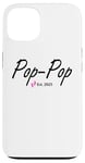 Coque pour iPhone 13 Nouvelle Pop-Pop d'une petite fille créée en 2025