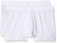 Sloggi Men's 24/7 2P Plain Boxer Shorts, White, Small (Manufacturer Size:32)