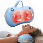 Massager for Neck Pain Shoulder-Shiatsu Massager Cushion with Heat- Back Massage