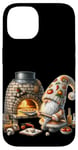 Coque pour iPhone 14 Pizza Baker Dad Gnome With Hot Stone Pizza Oven Italy Travel