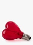 Seletti 1W E14 LED Non Dimmable Mouse Heart Replacement Bulb, Pink