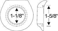 Steele Rubber Products 11-0002-14 Grommet, h'light bar to rad. s