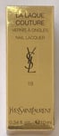 Ysl Nail Lacquer 18 Bleu Majorelle 10ml New Box Tiny Dents