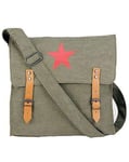 Rothco Vintage Medic Väska - 7 Liter (Olivgrön m. 'red star', One Size) Size Olivgrön star'