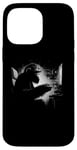 iPhone 14 Pro Max Chimpanzee Gamer - Funny Retro Monkey Video Games Lover Case