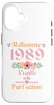 Coque pour iPhone 16 36 ans femme 1989 idée cadeau anniversaire Humour drôle