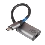 Adaptateur USB de type C vers Mini DisplayPort, 4K @ 60 Hz USB C mâle vers Mini DP pour TV, moniteur, projecteur et autres appareils de type C ¿ 18 cm