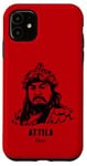 Coque pour iPhone 11 Attila Hun Europe Barbare Empire Guerrier Ostrogoth Bulgars