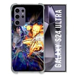 Cokitec Reinforced Case for Samsung Galaxy S24 Ultra Manga Naruto VS