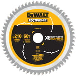 DEWALT DT99567-QZ FlexVolt XR Table Saw Blade 210 x 30mm x 60T