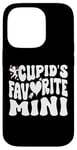 Coque pour iPhone 14 Pro Mini favori de Cupidon, Saint-Valentin pour fille et enfant