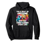 Gaming Vintage 10th Birthday 10 Ten Year Old Boy Girl Gamer Pullover Hoodie