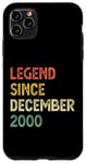 iPhone 11 Pro Max 24 Years Old Legend Since December 2000 Case