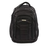 Perry Ellis M150 Sac à dos pour ordinateur portable et tablette, Noir, Taille unique, Sac à dos professionnel M150 pour ordinateur portable