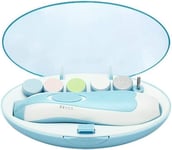 Electric Baby Nail File with Light, Safe Trimmer Clipper -... 