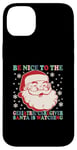 iPhone 14 Plus Nurse Christmas Santa Nice To The Geriatric Care Giver Case