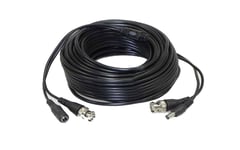 DIVERS MARQUES. CABLE VIDEO BNC + ALIMENTATION 20M. Ref: G43565