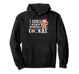 I Teach The Smartest Cookies Christmas Gingerbread Kids Boys Pullover Hoodie