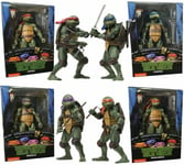 7" Teenage Mutant Ninja Turtles 1990 Movie TMNT Action Figure - X4 FULL SET