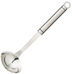 KitchenCraft KCPROML Professional Small Ladle Spoon for Sauce and Gravy, Stainless Steel, 28.5 cm, Silver