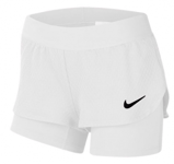 Nike NIKE Court Flex Shorts White - Girls (L)
