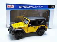 MAISTO 1/18 - JEEP WRANGLER - 2014 31676Y