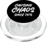 Funny 48th Birthday Causing Chaos 48 Year Old PopSockets PopGrip for MagSafe