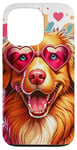 Coque pour iPhone 13 Pro Nova Scotia Duck Tolling Retriever Dog St Valentin Art