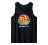 Christmas Capybara Dont Worry Be Capy Tank Top