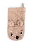 Filibabba Bear Baby Bath Mitt Korall