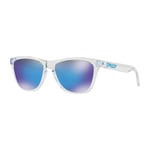 Oakley Frogskins Crystal Clear Prizm Sapphire Iridium Lunettes Neuf