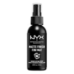 NYX Professional Makeup Setting Spray, Long Lasting Formula, Vegan, Matte Finish, 60 ml