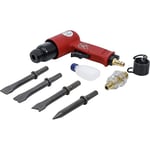 KIT MARTEAU BURINEUR PNEUMATIQUE AVEC OUTILS ET RACCORDS EN COFFRET