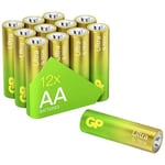 GP ULTRA G-TECH Batteries AA batteries AA pack of 12 Ultra Alkaline disposable double aa batteries 1.5v 10 year shelf life for toys fairy lights camera household applications LR6 Premium AA Battery