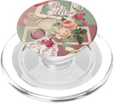 Album de scrapbooking tendance Coquette Rose PopSockets PopGrip pour MagSafe